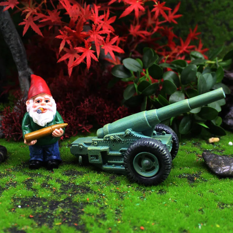 Mini Gnome & Cannon Set (2pcs)