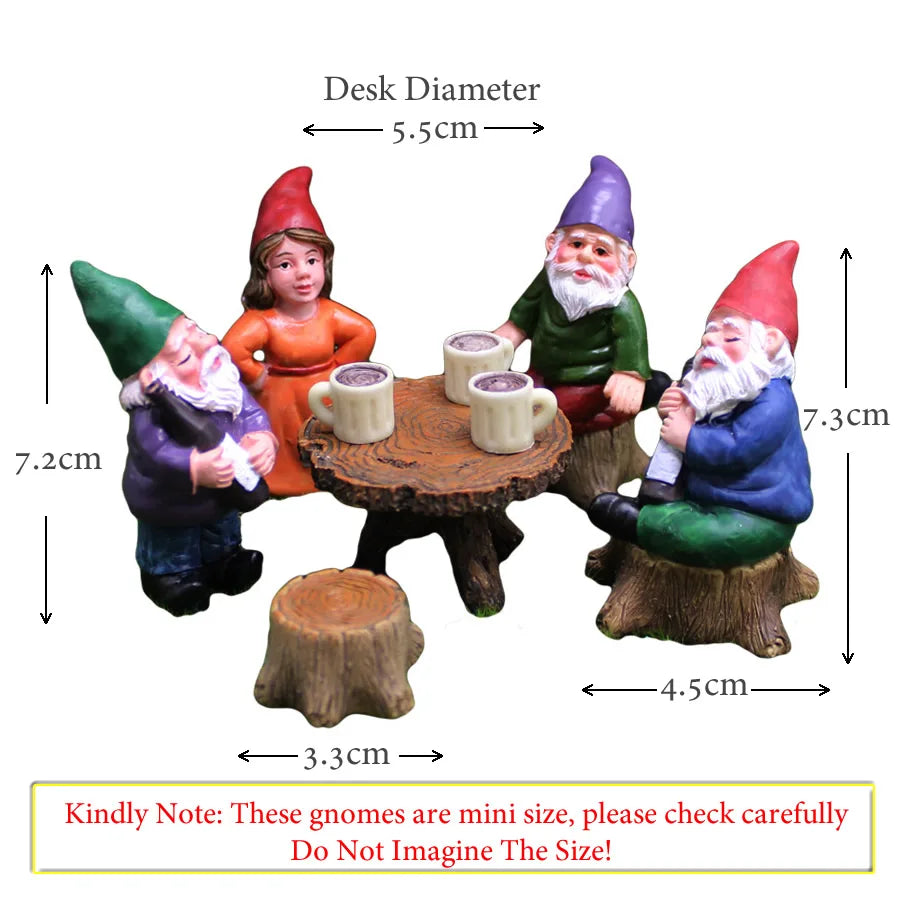 Mini Party Gnomes – 4pcs Set