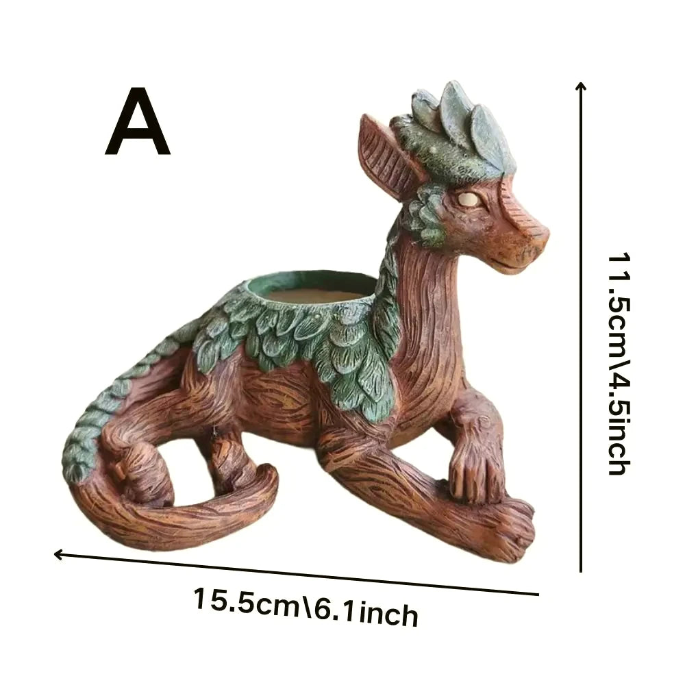 Creative Dragon Succulent Planter