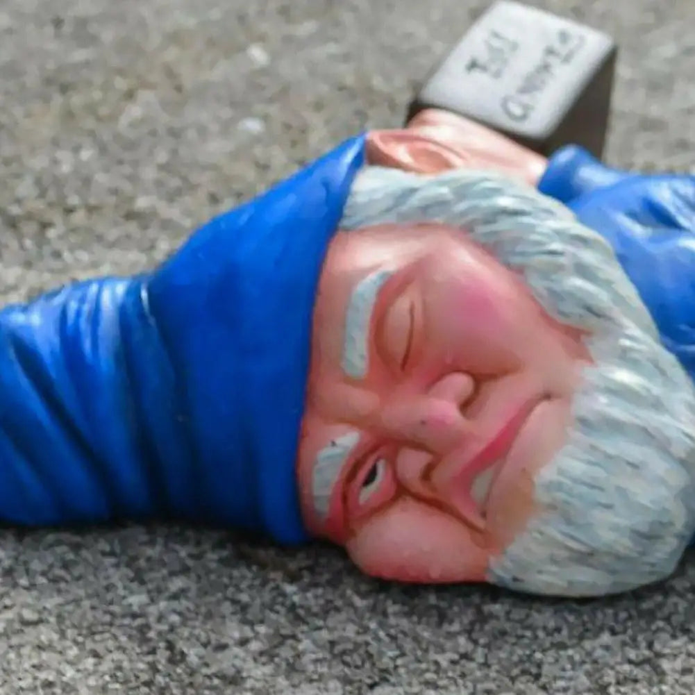 Drunk Dwarf Garden Gnome Statue