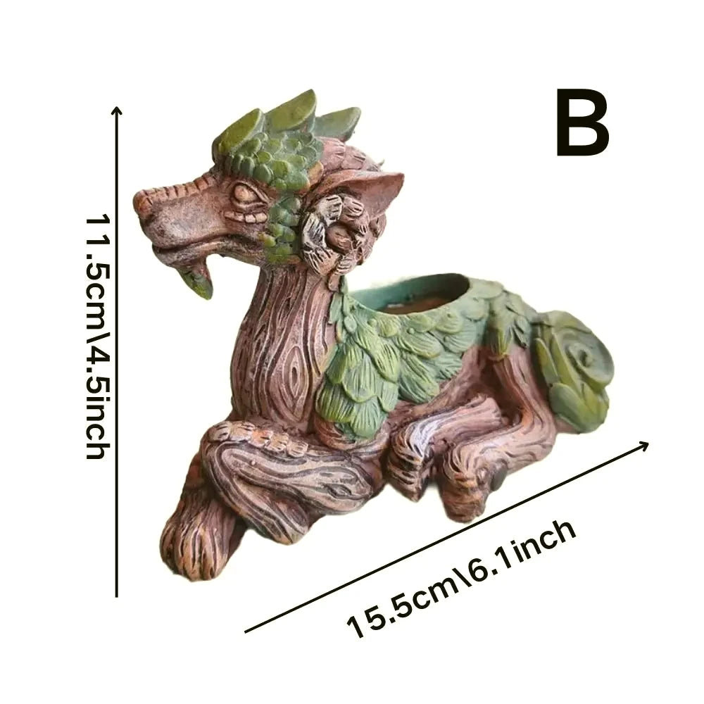 Creative Dragon Succulent Planter