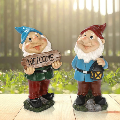 Silly Little Garden Gnomes