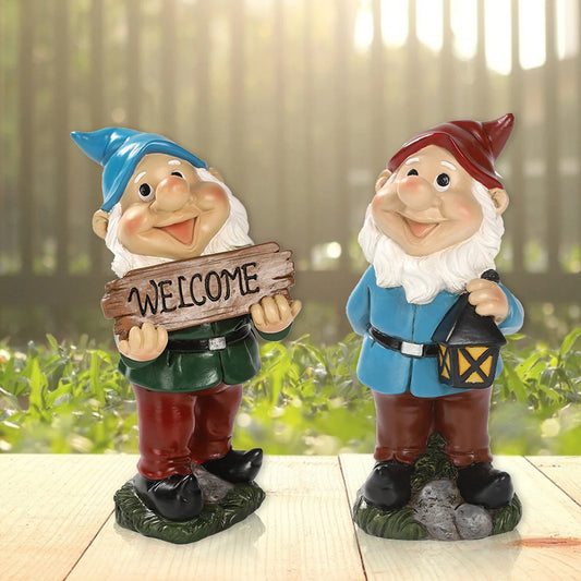 Silly Little Garden Gnomes