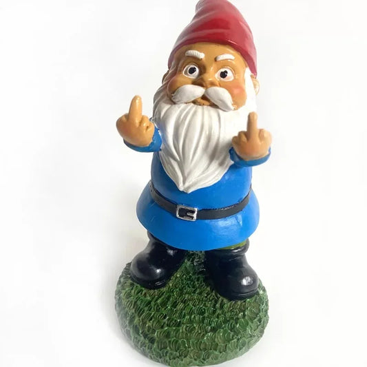 Double Middle Finger Gnome