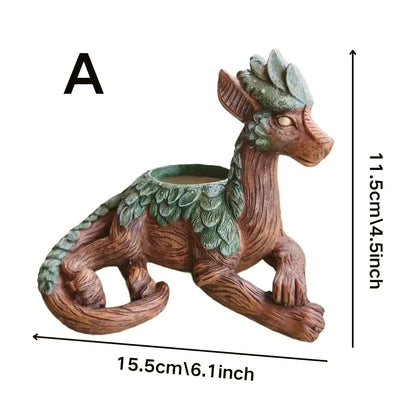 Creative Dragon Succulent Planter
