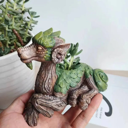 Creative Dragon Succulent Planter