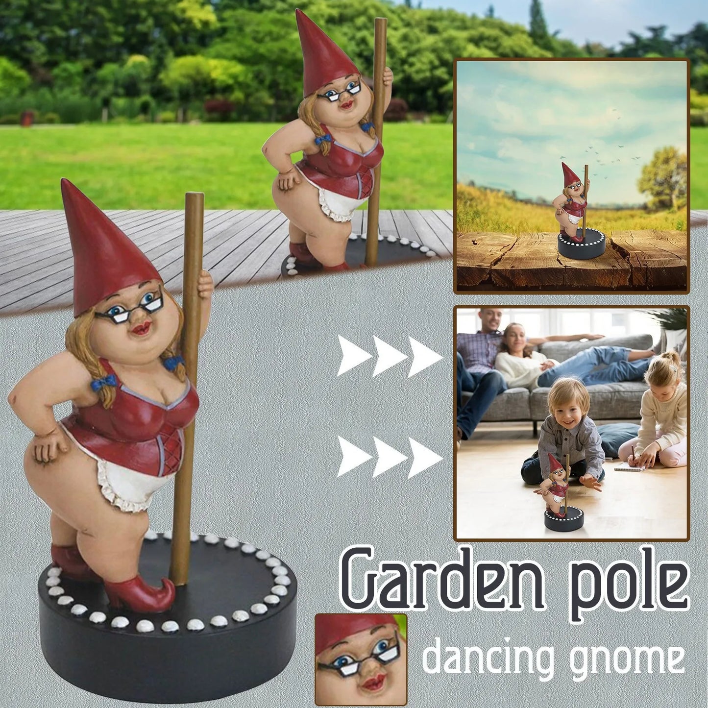 Steel Pipe Dancer Gnome