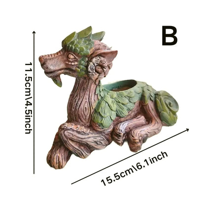 Creative Dragon Succulent Planter