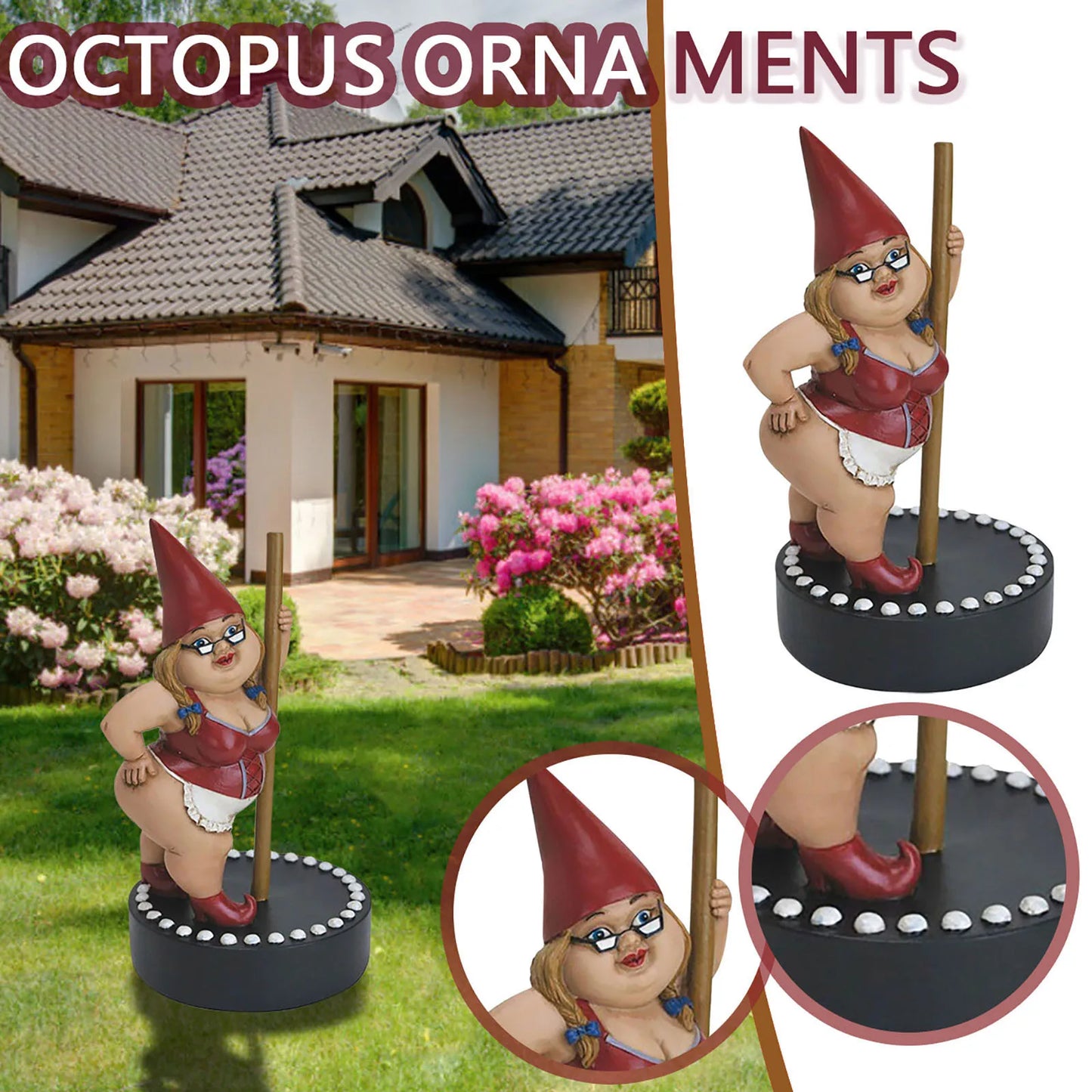 Steel Pipe Dancer Gnome