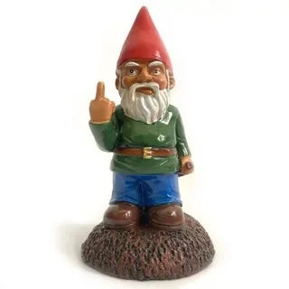 Double Middle Finger Gnome