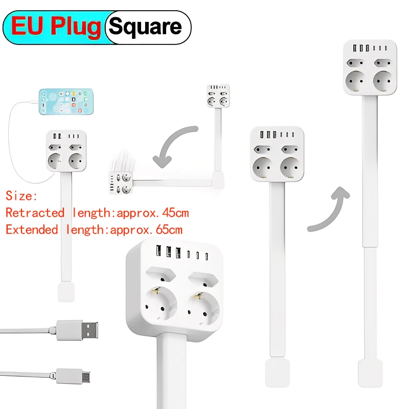 Telescopic Rotating Outlet Extender - Image 10