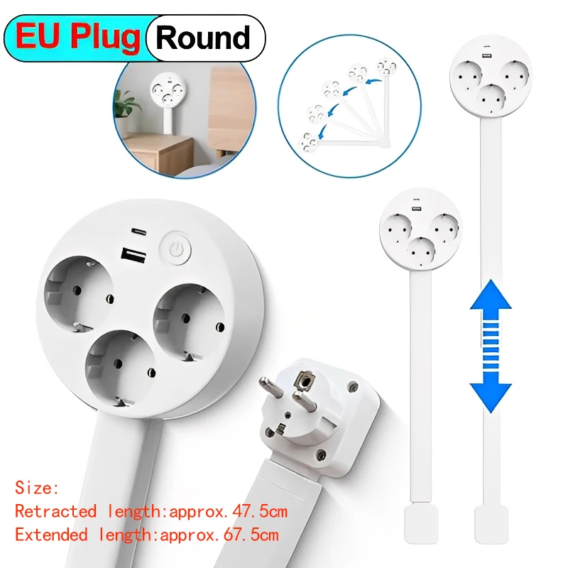 Telescopic Rotating Outlet Extender - Image 8
